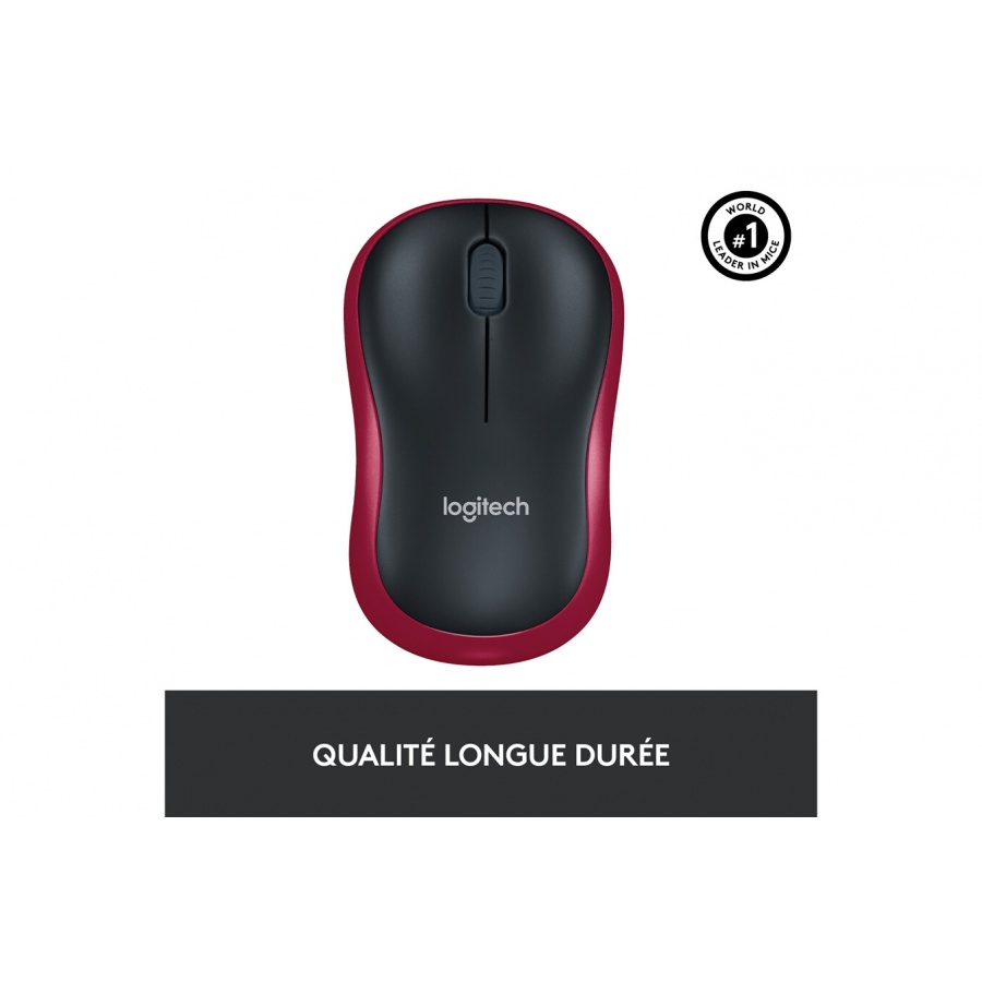 Logitech M185 ROUGE n°6