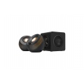 Creative PEBBLE X PLUS Enceintes ordinateur 2.1 USB-C avec caisson de basses et eclairage RVB personnalisable