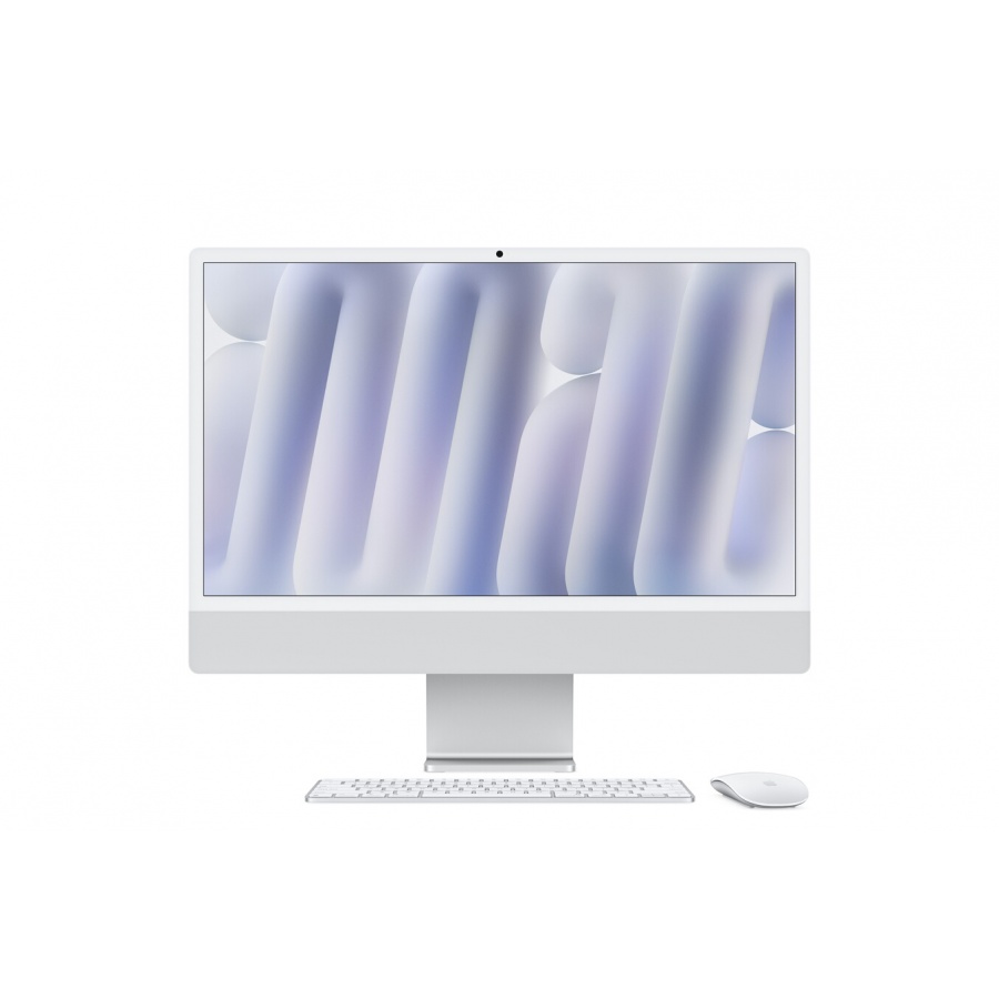 Apple iMac 24'' ecran retina 4,5K 256G0 SSD 16 GO RAM Puce M4 CPU 8 coeurs GPU 8 coeurs Argent n°1