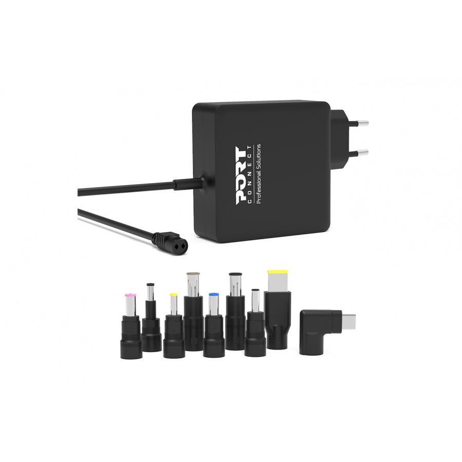 Port Designs Alimentation Universelle 90W + USB-C - EU n°7
