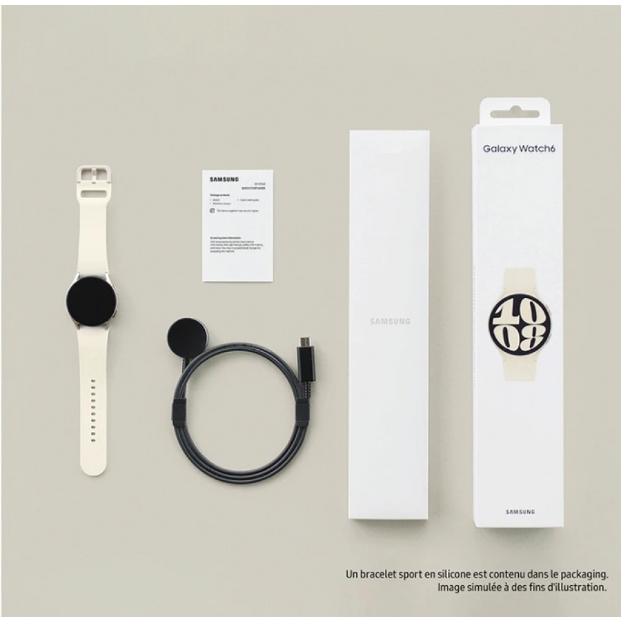 SAMSUNG Pack smartwatch GW6 40  + chargeur duo rapide sans fil n°13