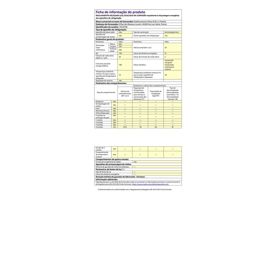 PROLINE PLCH108 n°5