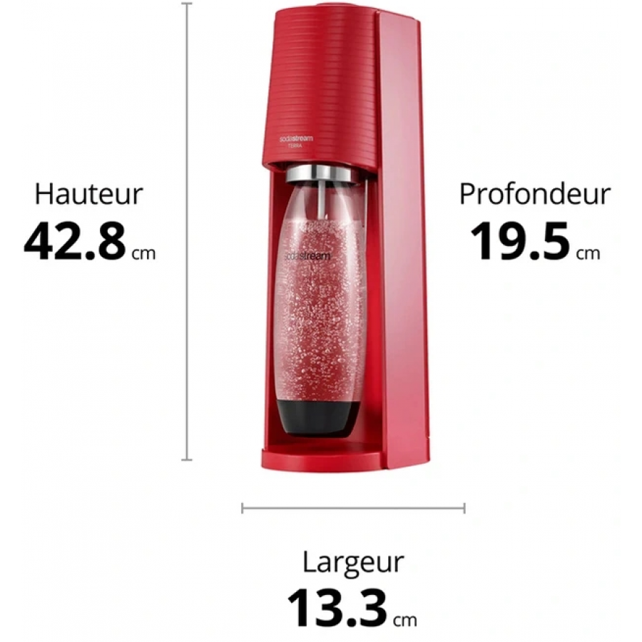 Sodastream TERRA Rouge n°8