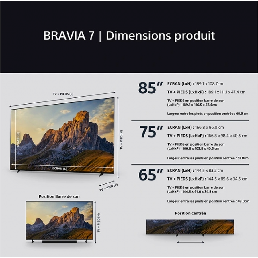 SONY BRAVIA 7 65XR70 n°9