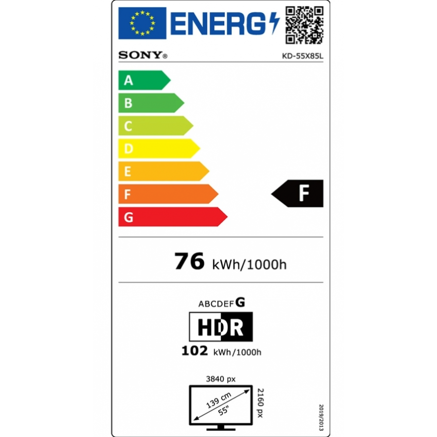 SONY KD-55X85L n°13