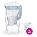 Brita Pack Carafe en verre Model One + 2 Cartouches Maxtra Pro