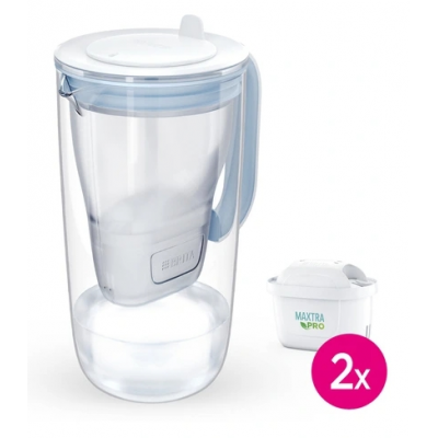 Brita Pack Carafe en verre Model One + 2 Cartouches Maxtra Pro