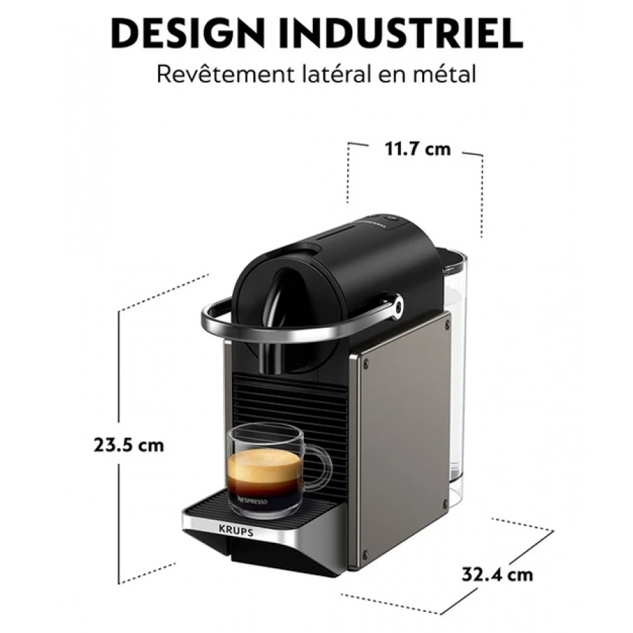 Krups Nespresso YY5290FD PIXIE Titane n°8