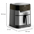 Moulinex Easy Fry & Grill Digital + Couteau Tefal Offert YY5138FB