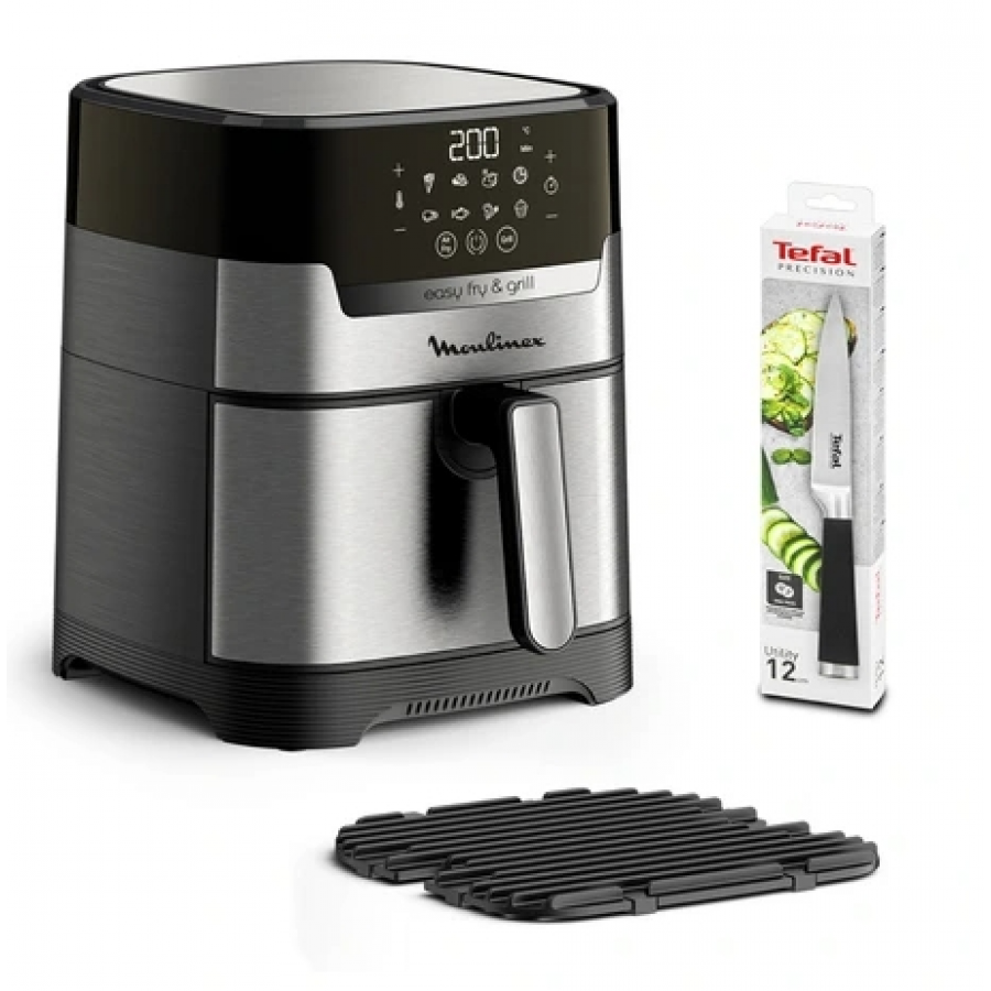 Moulinex Easy Fry & Grill Digital + Couteau Tefal Offert YY5138FB n°10