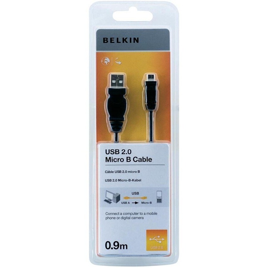 Belkin USB A/Micro B Mâle/Mâle 90CM n°2