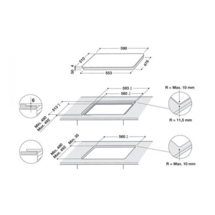 Whirlpool WBB8360NE n°7