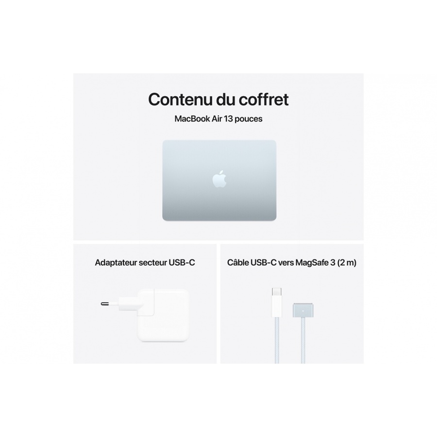 APPLE MACBOOK AIR MC6T4FN BLEU CIEL n°11