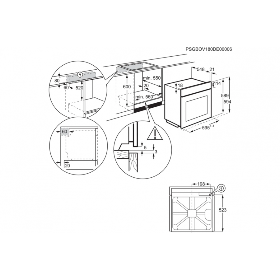 ELECTROLUX EOC8P39X n°11