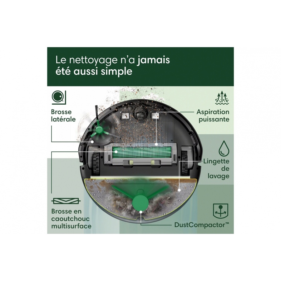IROBOT ROOMBA 205 COMBO COMPACTOR NOIR n°11