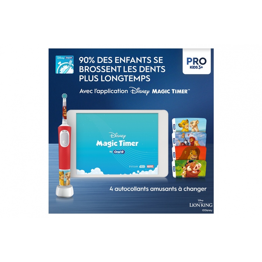 ORAL B PRO KIDS ROI LION + ETUI DE VOYAGE n°4