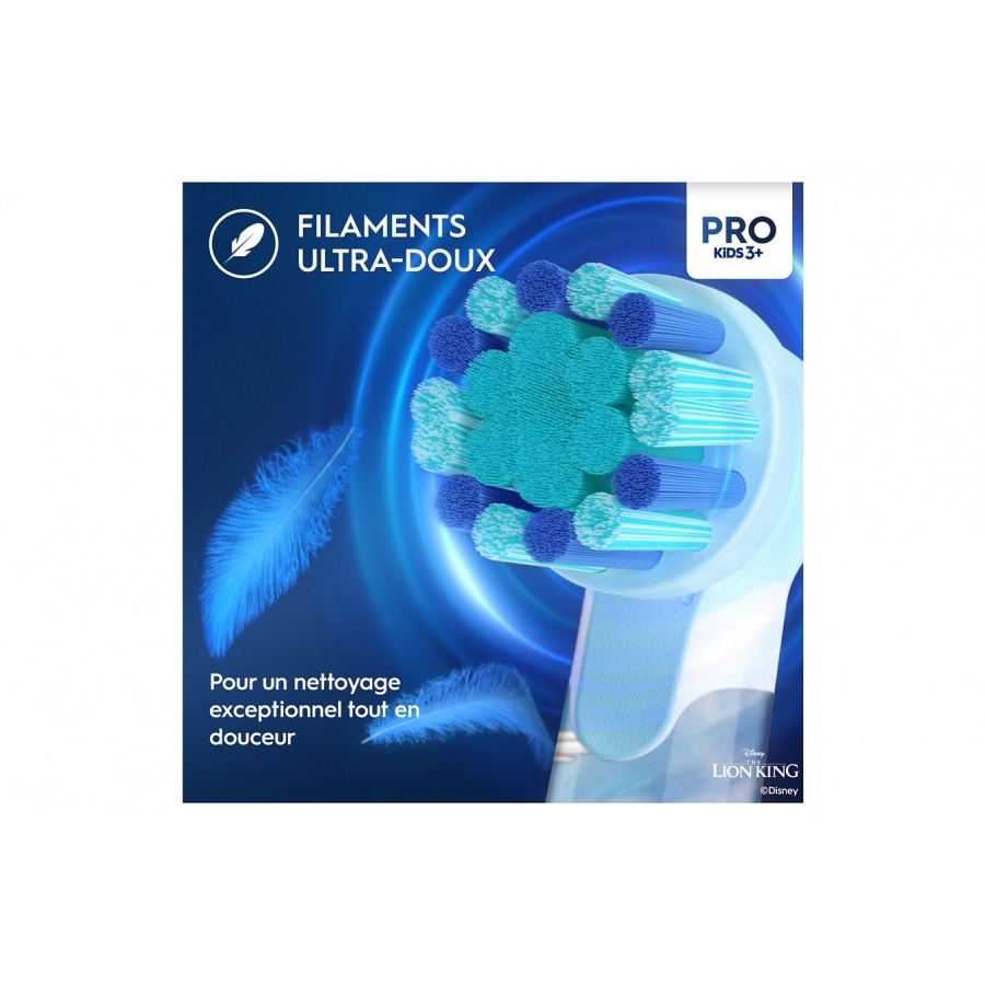 ORAL B PRO KIDS ROI LION + ETUI DE VOYAGE n°5