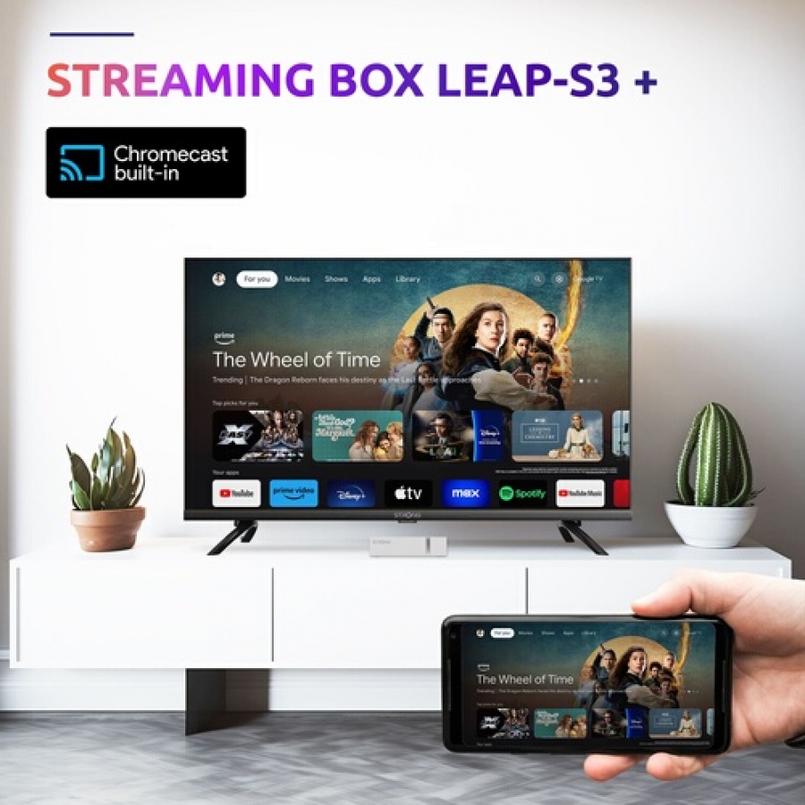Strong LEAP-S3+ V2 Box Google TV 4K Chromecast n°4