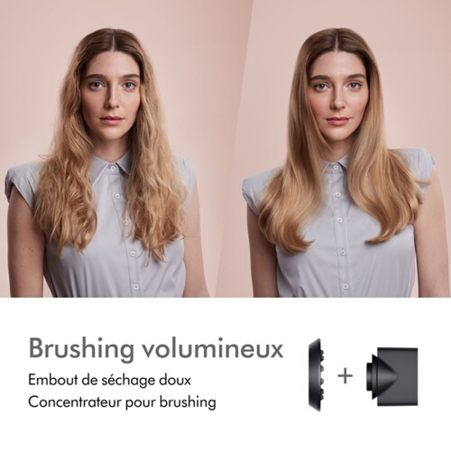 Dyson Supersonic cheveux raides à ondulés Bleu de Prusse Cuivre n°6
