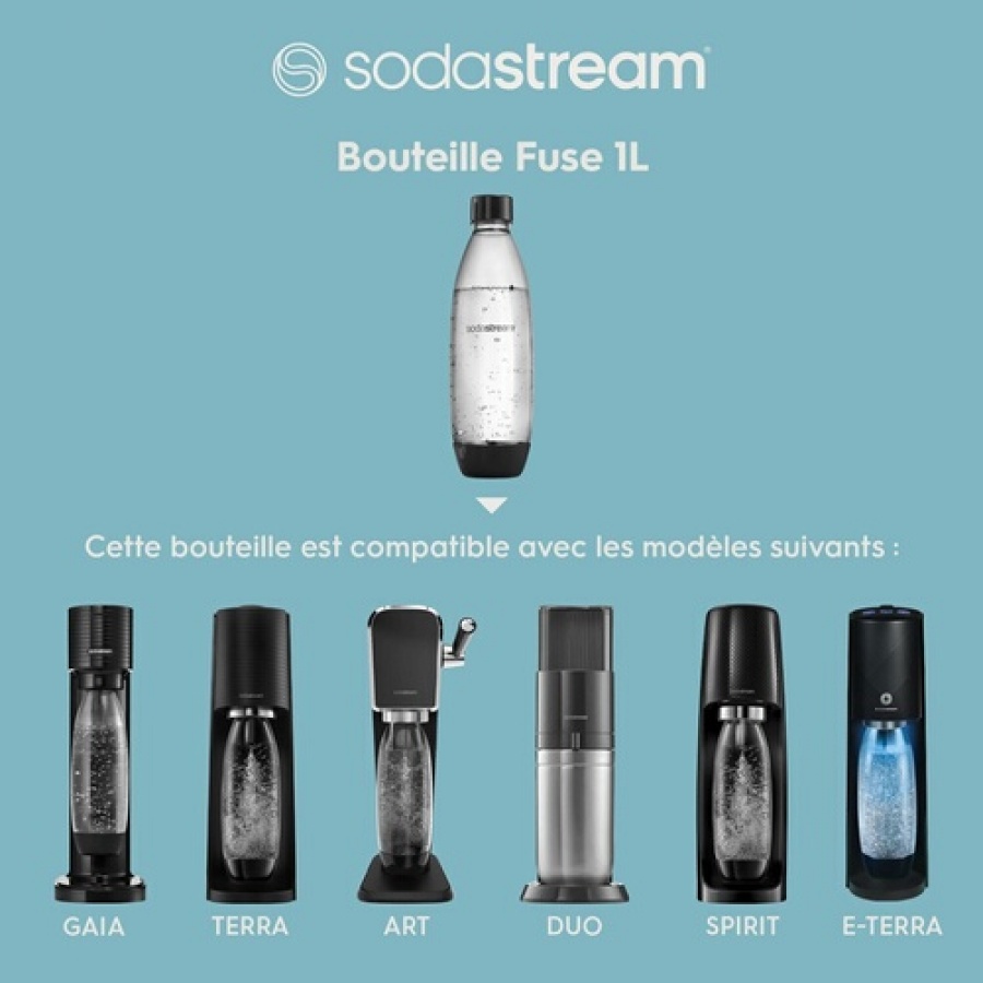 Sodastream Bouteille 1 L Fuse Pepsi Edition Limitée n°3