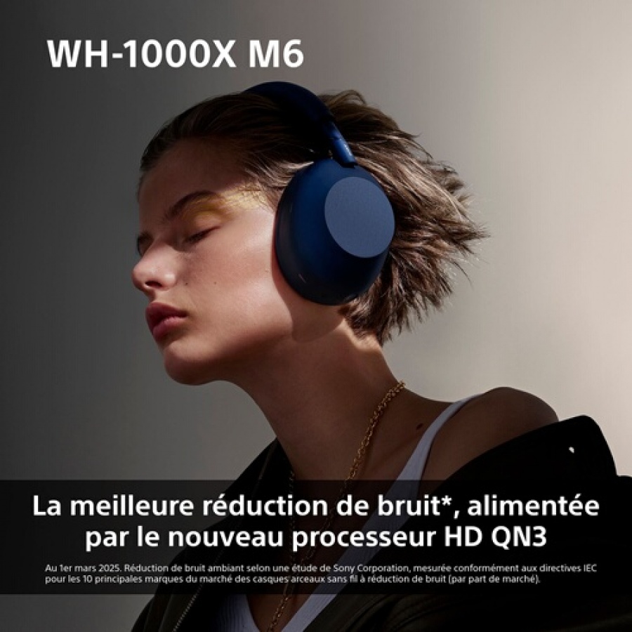 Sony Arceau WH1000XM6 à réduction de bruit Noir n°6