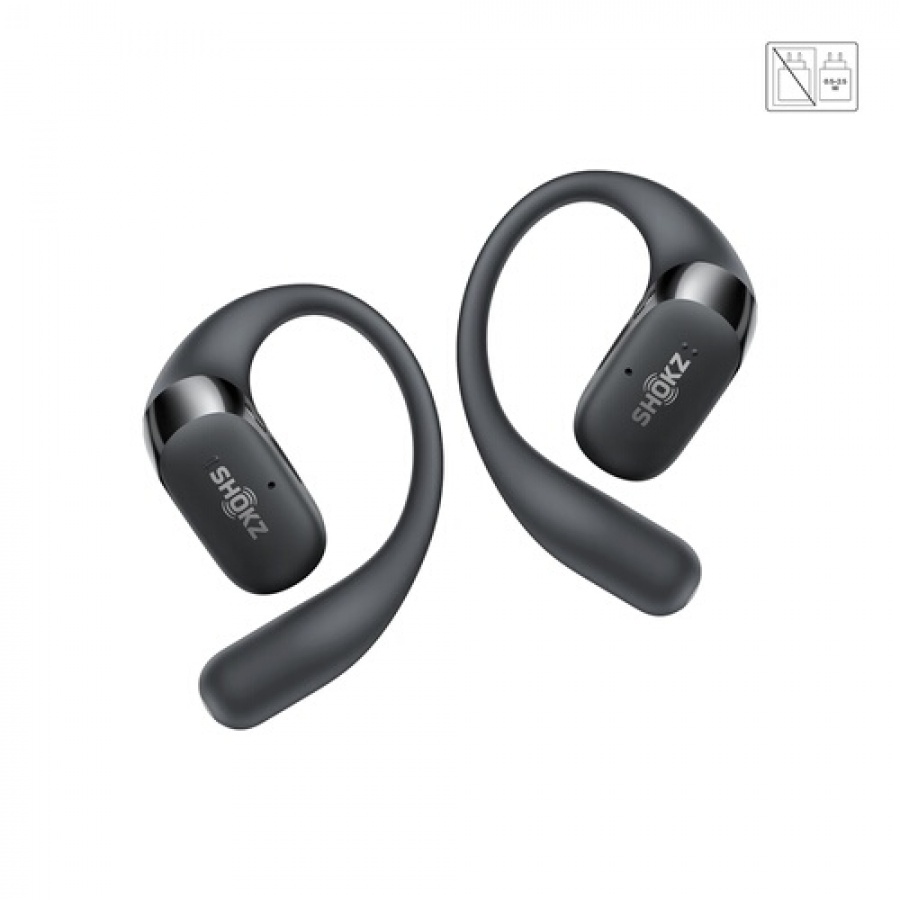 Shokz ECOUTEURS TWS A CONDUCTION AERIENNE OPENFIT 2 PLUS NOIR n°1