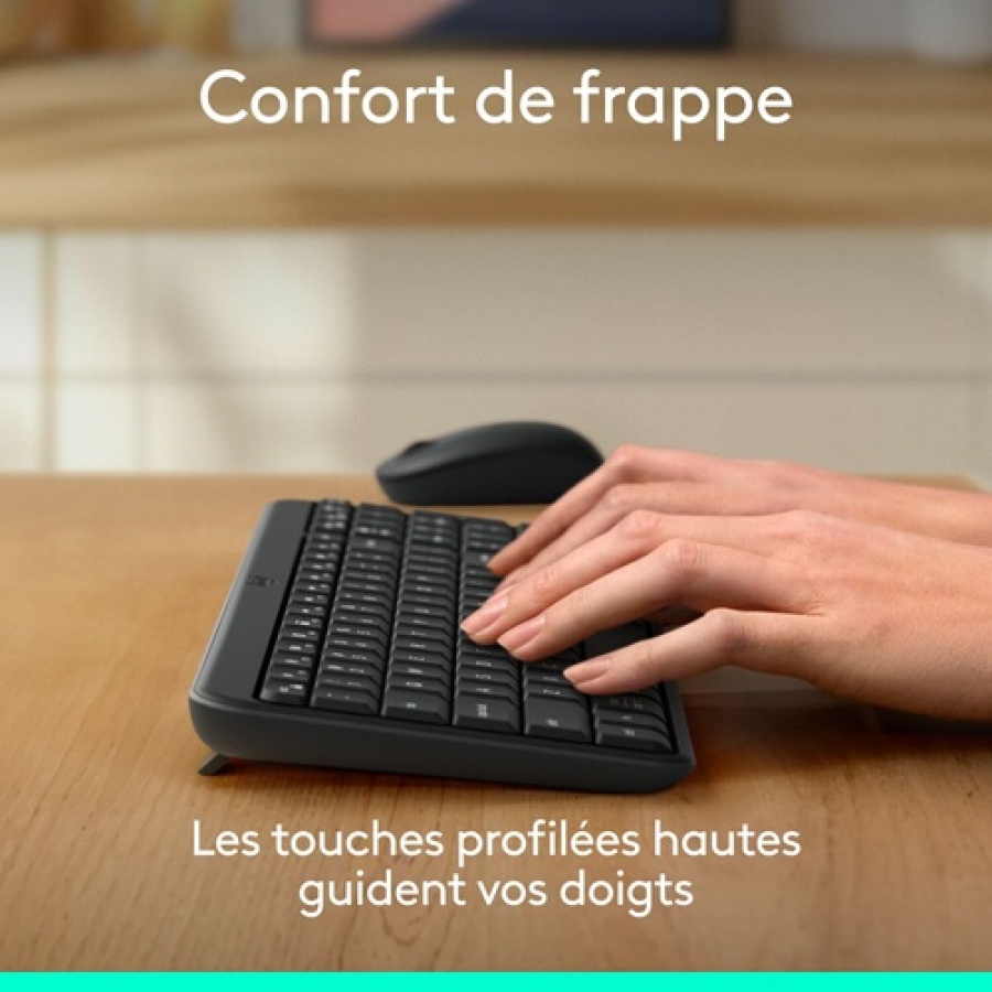 Logitech Logitech K250 Clavier sans fil Bluetooth avec pave numerique - Windows/macOS n°4