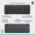 Logitech Logitech K250 Clavier sans fil Bluetooth avec pave numerique - Windows/macOS