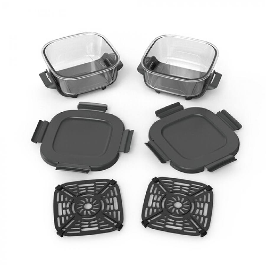 NINJA 2 CONTENANTS EN VERRE CRISPI  1, 4 L n°2