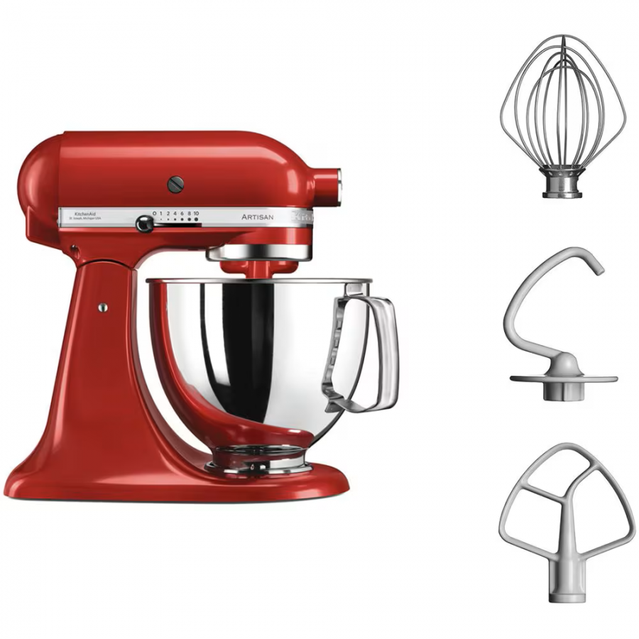 KITCHENAID 5KSM125EER ROUGE n°3