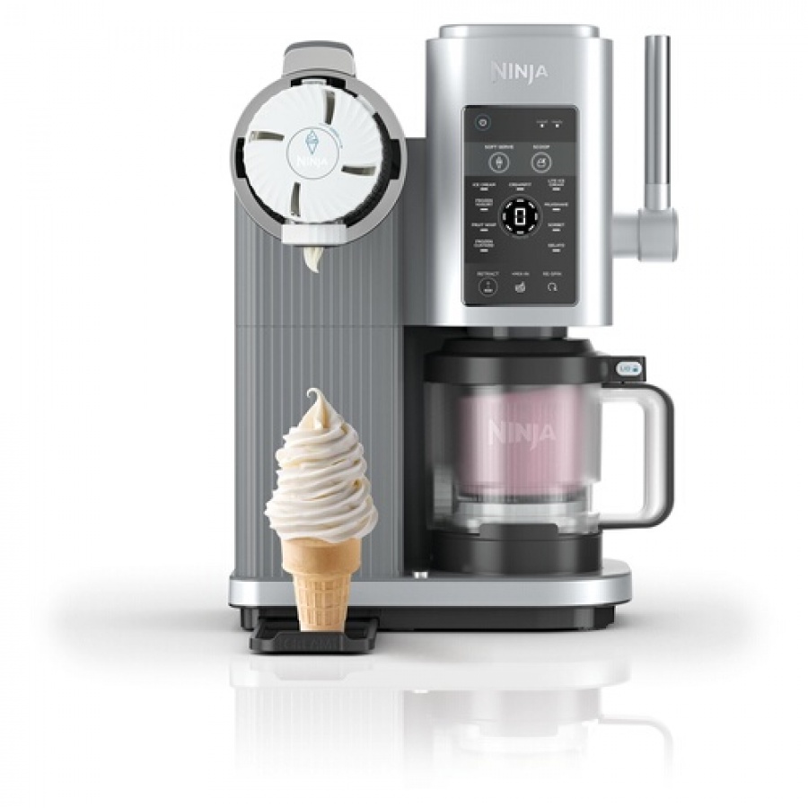 Pack De 4 Pots Ninja Creami 480 Ml Avec Cuillères - Compatible NC700 Et NC701 - Sans BPA, Lavable Lave-vaisselle