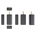 WE 30000MAH - 3 PORTS USB NOIR
