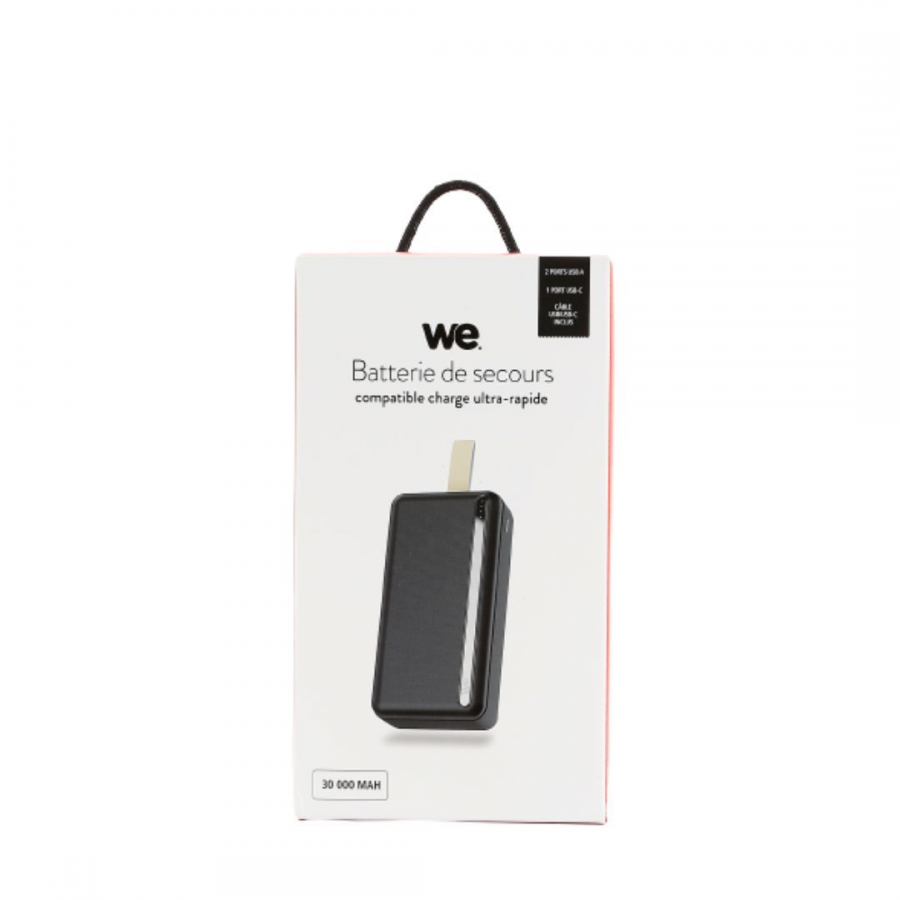 WE 30000MAH - 3 PORTS USB NOIR n°6