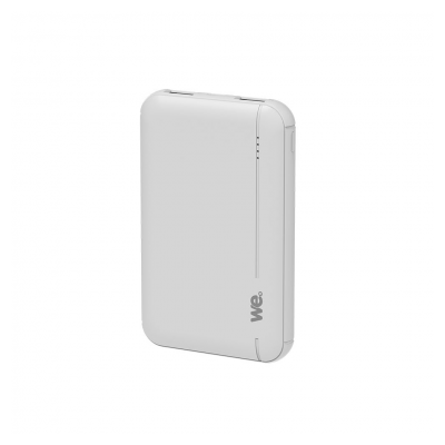 WE 5000MAH - 2 USB BLANC