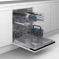 Beko Lave-vaisselle  Full-integrated  60 cm 14 couverts   41 dB  8 programmes  Panier superieur Reglable Sur 3 positions. meme charge  Depart differe : 30 min - 24 h  Poids de porte supporte (kg) : 3.0 - 9.0  Charnieres renforcees SelFit