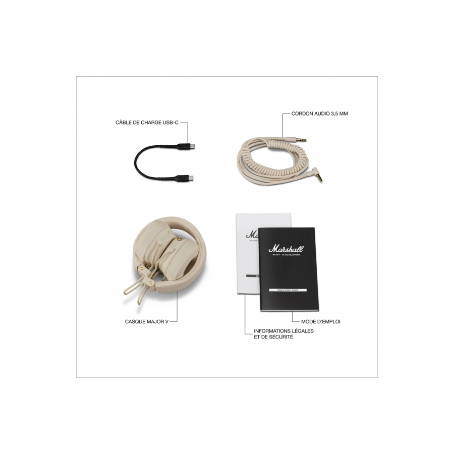 MARSHALL MAJOR V CREAM n°15