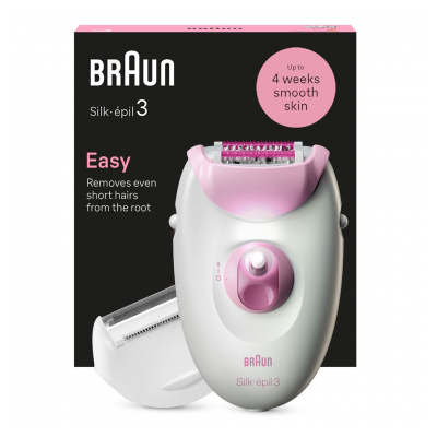 BRAUN SILK EPIL 3 SE3-031 ROSE