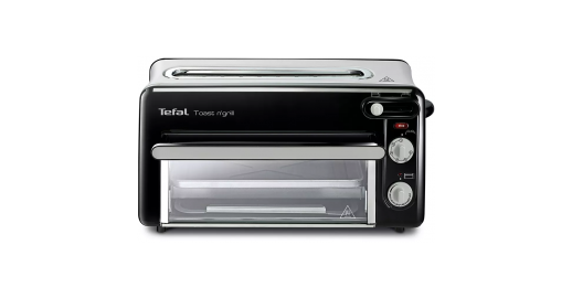 Tefal TT340830 grille-pain 7 2 part (s) 850 W Noir, Acier