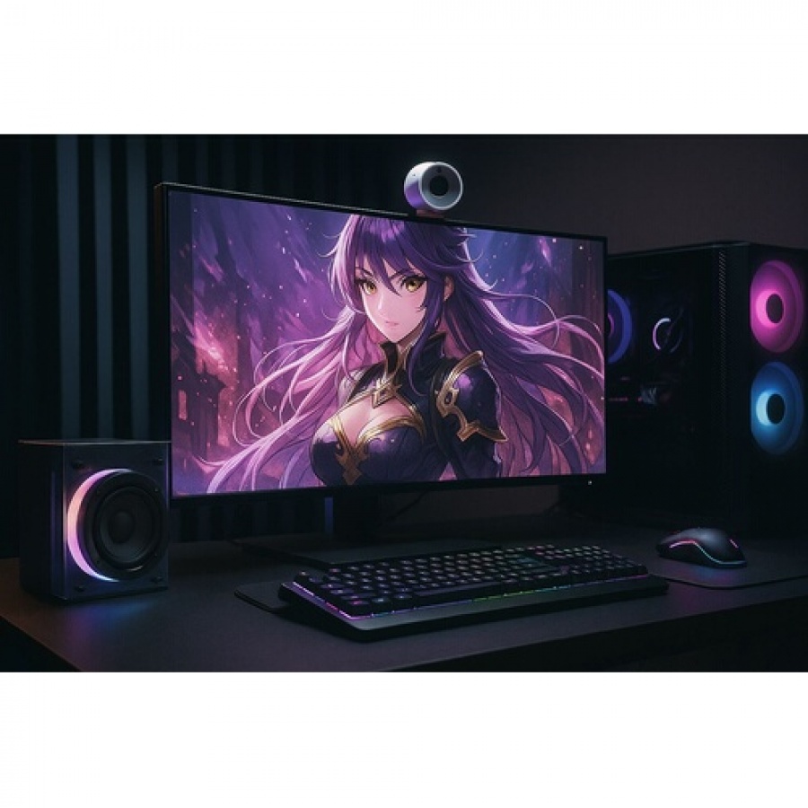 Nova Gaming SERPENTIS-Gaming Speaker 2.1 LED RGB transparent-Black n°6