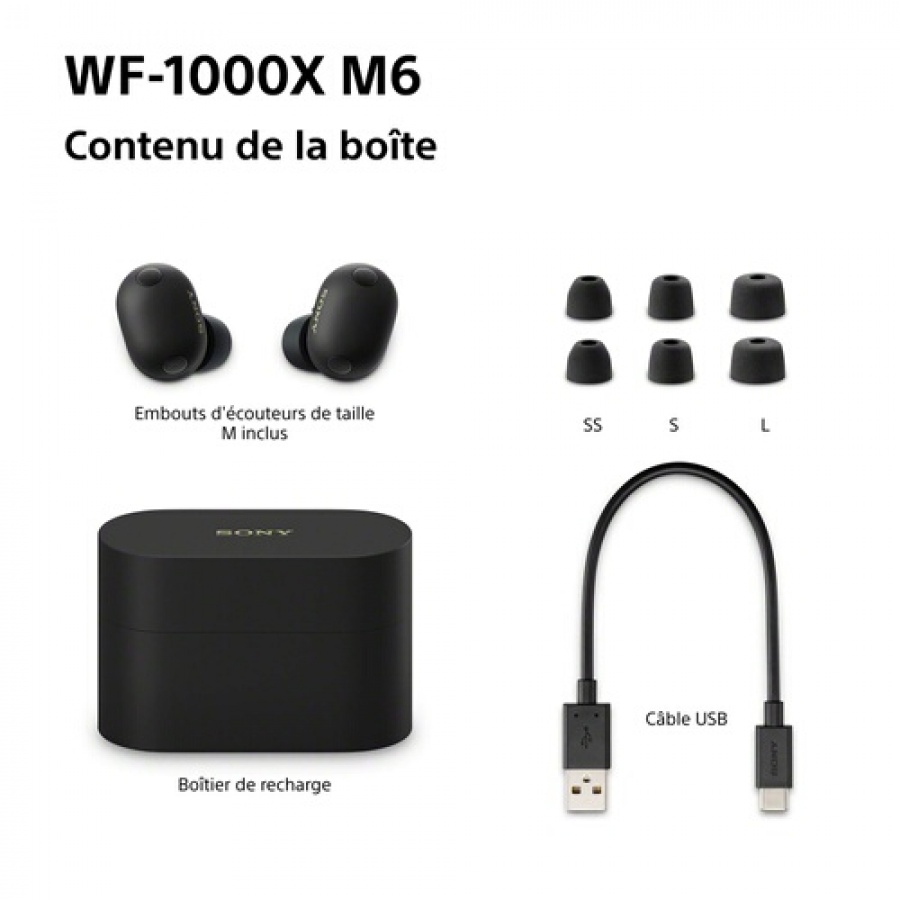 Sony WF-1000XM6 NOIR n°11