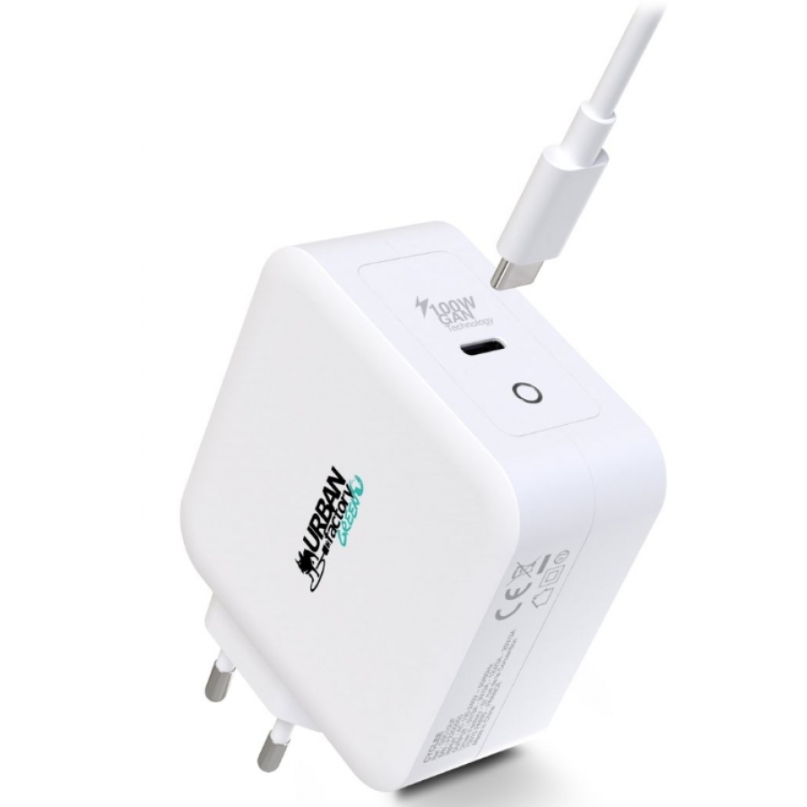 URBAN FACTORY CHARGEUR 100 W USB-C GAN ECO - FRIENDLY n°5