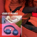 Jbl Tune 530 Blanc, supra-auriculaire filaire avec son JBL Pure Bass