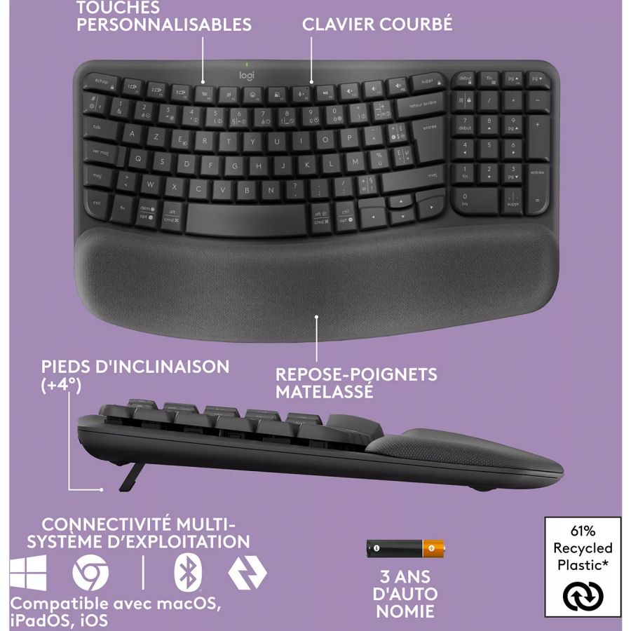 LOGITECH WAVE KEYS n°3