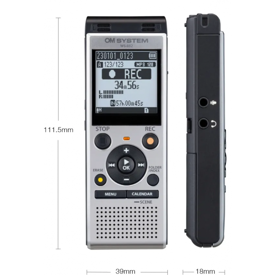 Om System WS-882 (4GB) Stereo + ME52 Uni-directional Microphone n°9