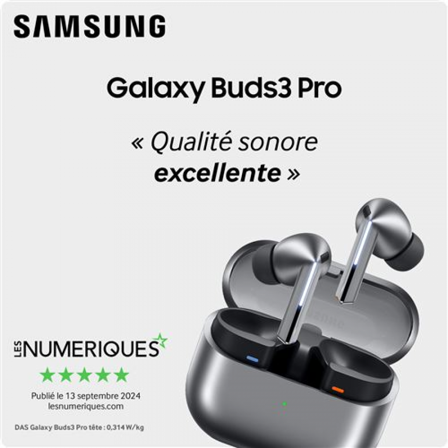 SAMSUNG PACK BUDS3 PRO ARGENT +  SMARTTAG2 n°6