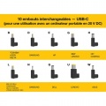Accsup UNIVERSEL 100W NOIR