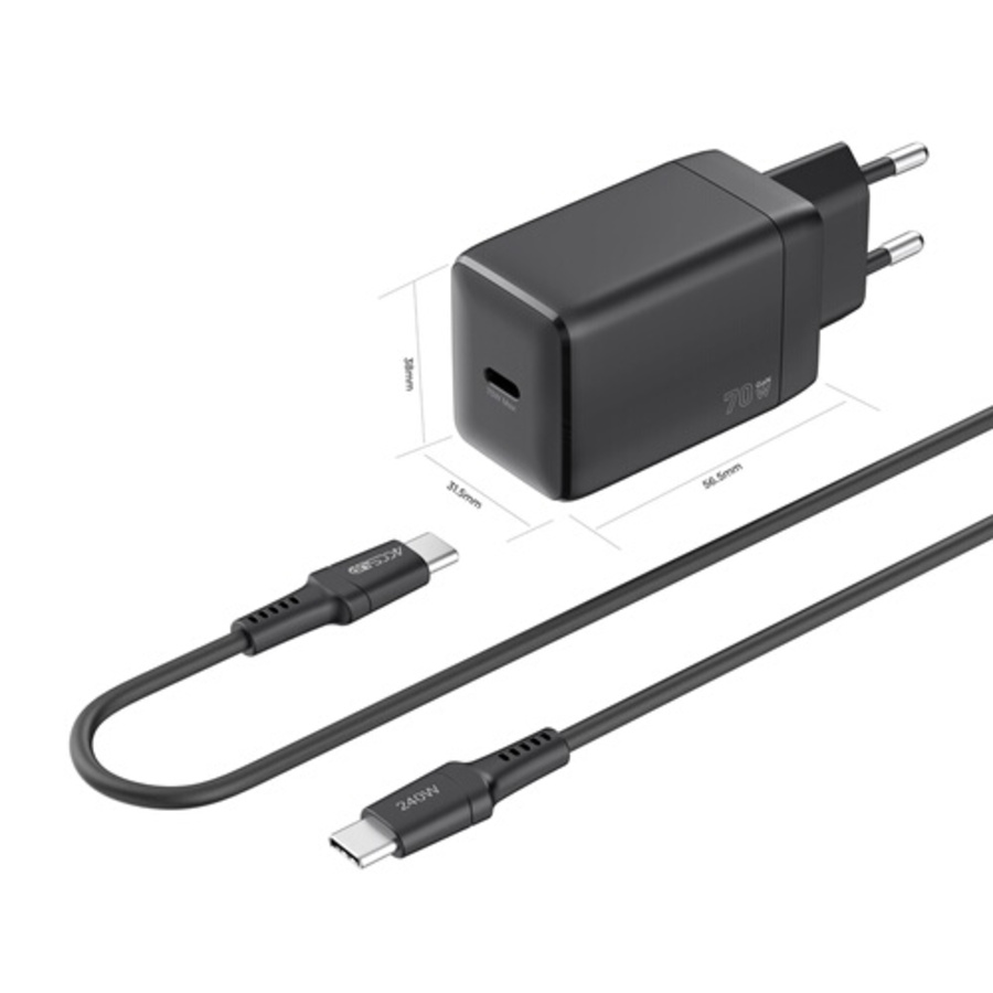 Accsup CV 70W+CBL USBC BK n°4