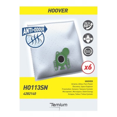 Temium HO113SN ANTI-ODEUR 6 SACS