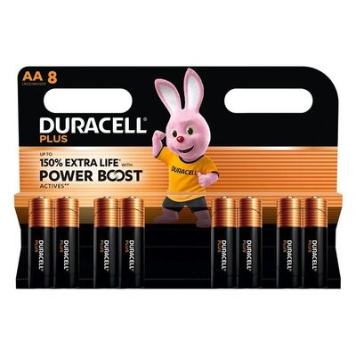 DURACELL PLUS AA X8