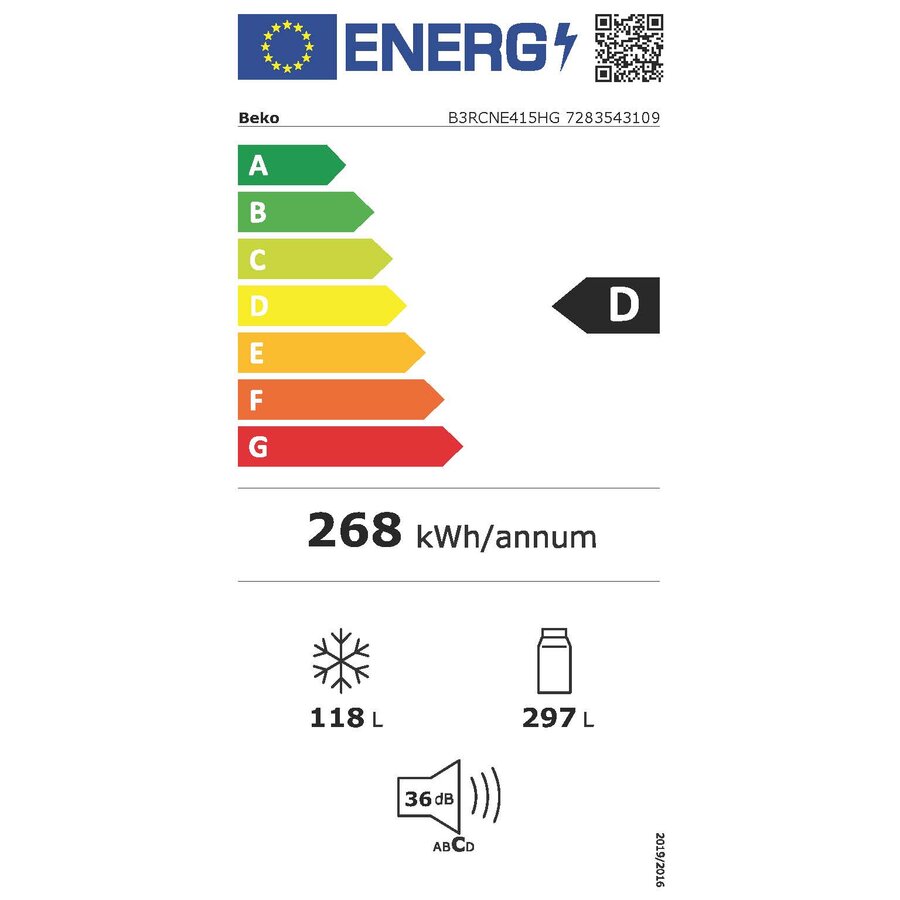 BEKO B3RCNE415HG n°14